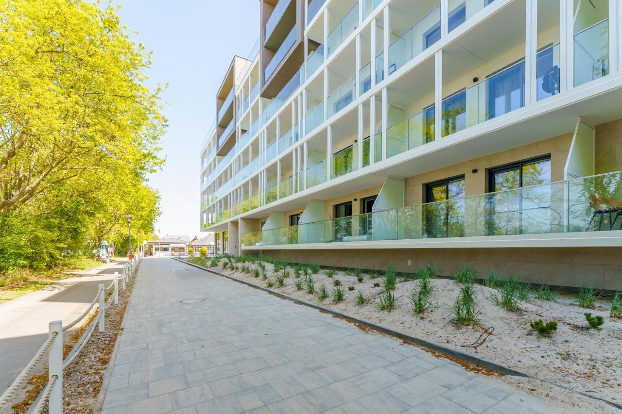 Apartament Kapitanski Z Widokiem Na Morze 4 Pietro - By Perlowa Przystan Rent Sianozety Buitenkant foto
