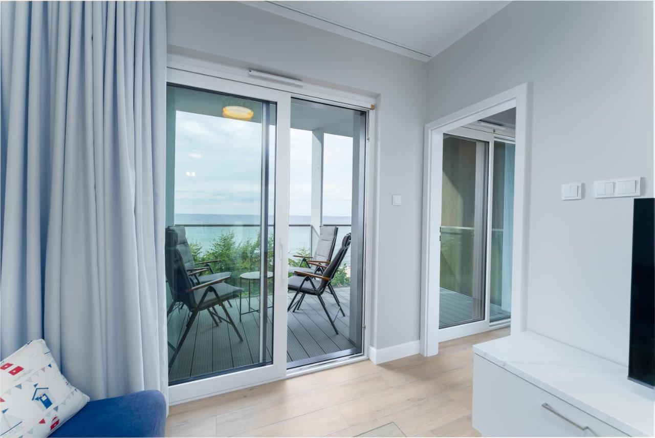 Apartament Kapitanski Z Widokiem Na Morze 4 Pietro - By Perlowa Przystan Rent Sianozety Buitenkant foto