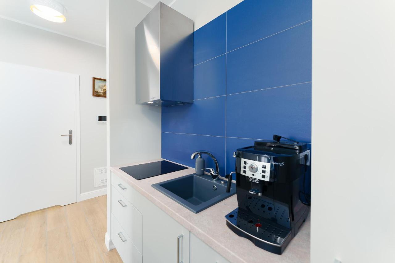 Apartament Kapitanski Z Widokiem Na Morze 4 Pietro - By Perlowa Przystan Rent Sianozety Buitenkant foto
