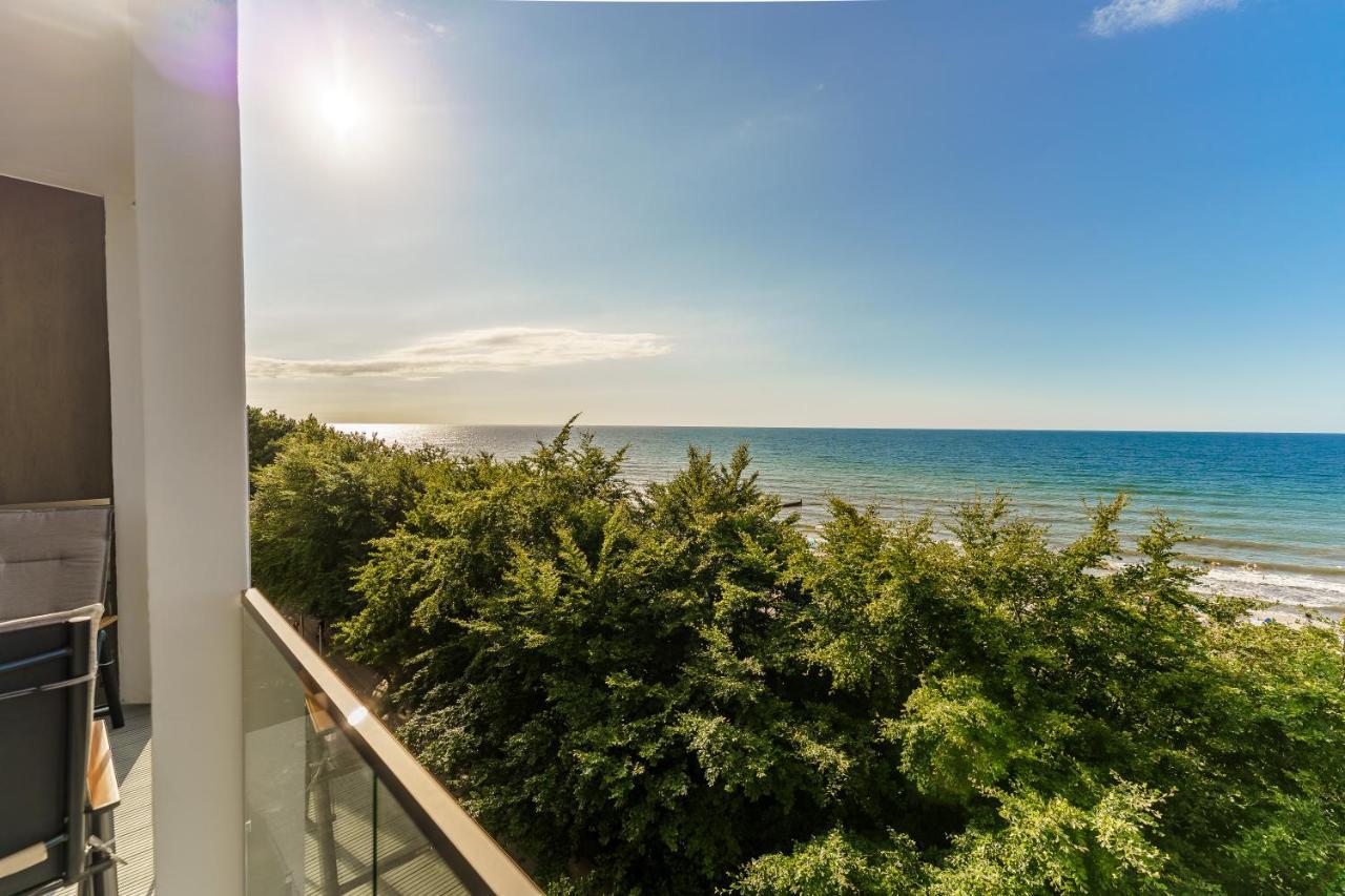 Apartament Kapitanski Z Widokiem Na Morze 4 Pietro - By Perlowa Przystan Rent Sianozety Buitenkant foto