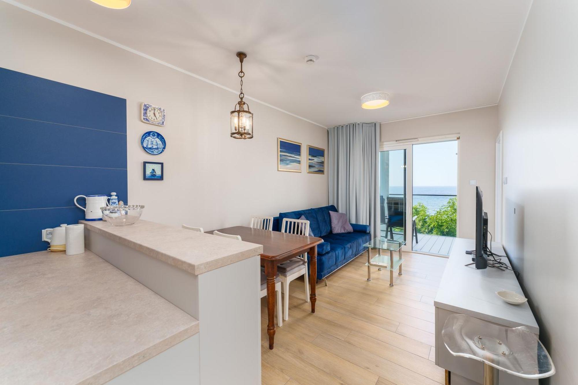 Apartament Kapitanski Z Widokiem Na Morze 4 Pietro - By Perlowa Przystan Rent Sianozety Buitenkant foto